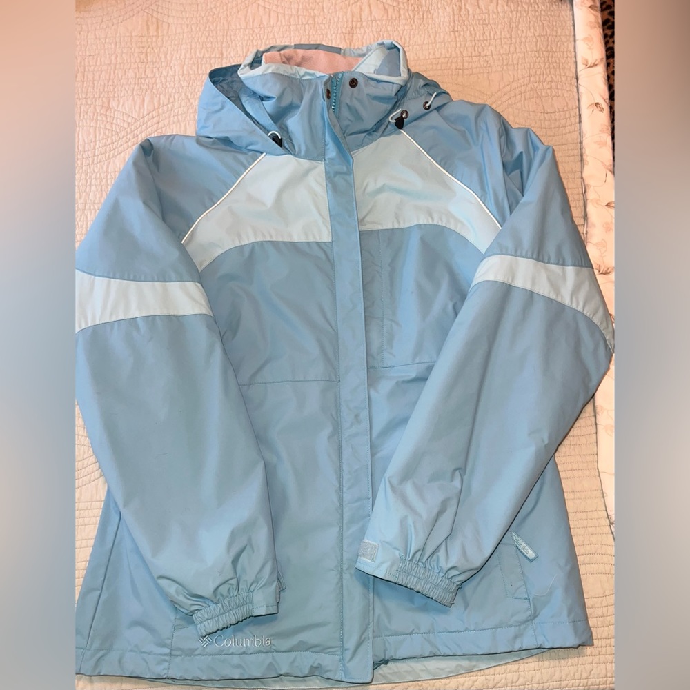 Women's Columbia 3-in-1 interchange jacket.